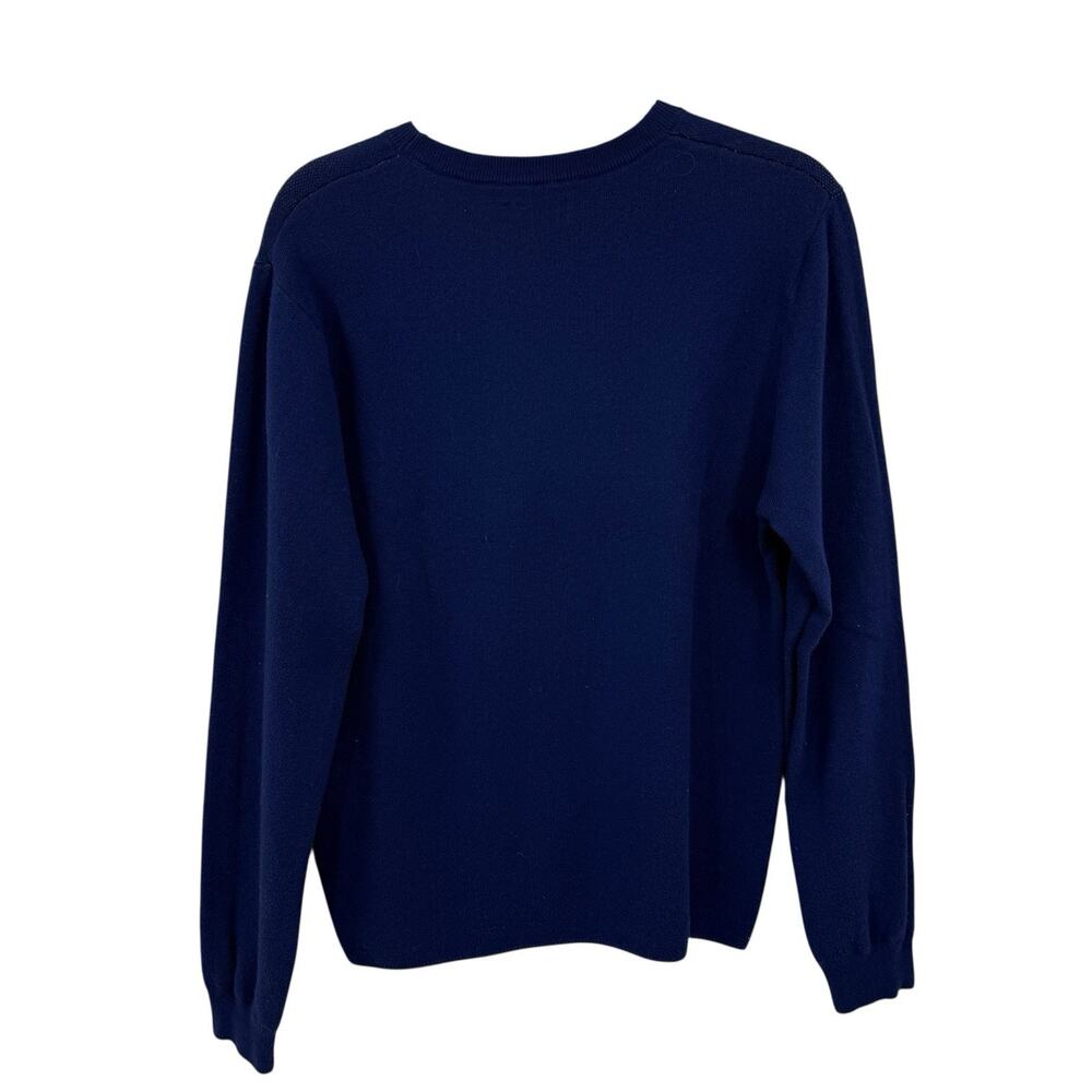 Saturdays New York City Mens Sweater Medium Crewneck Blue NYCNY Logo Pullover - Picture 2 of 7